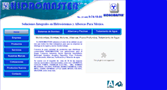 Desktop Screenshot of hidromaster.com.mx